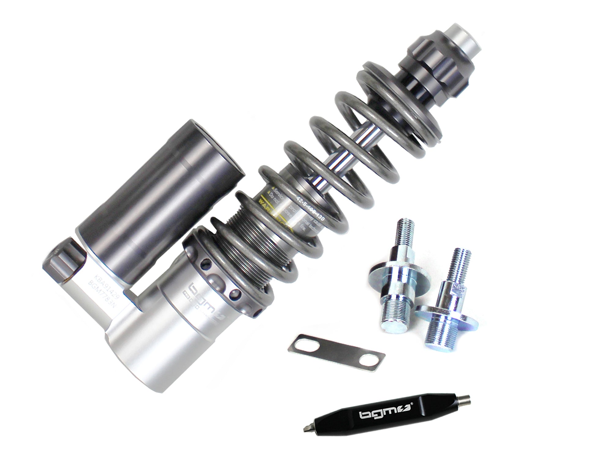 Stoßdämpfer BGM Pro Competition vorn Scooter & Service BGM Pro Competition vorn grau