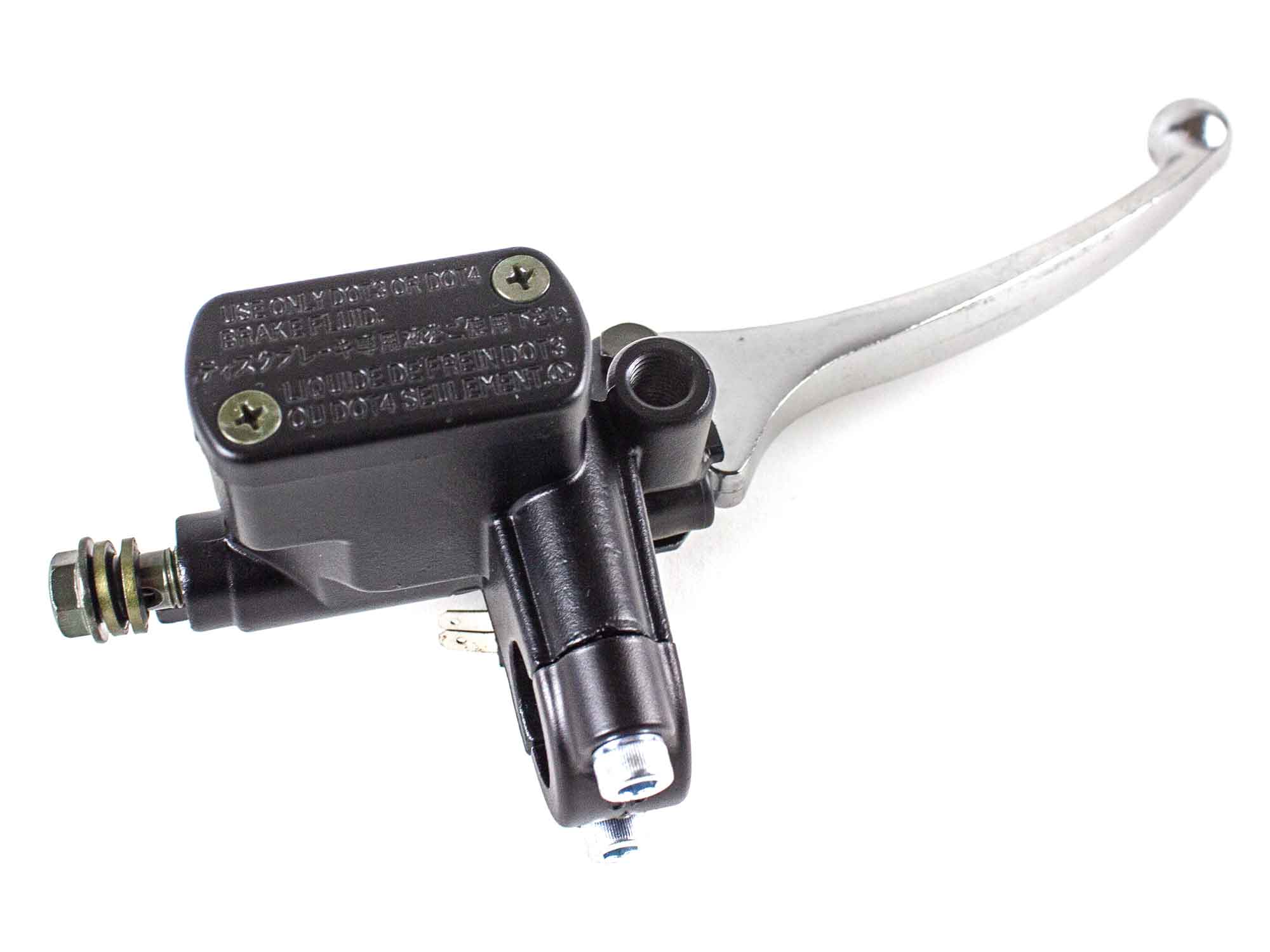 Bremspumpe NISSIN Schwarz 12,7mm Scooter & Service