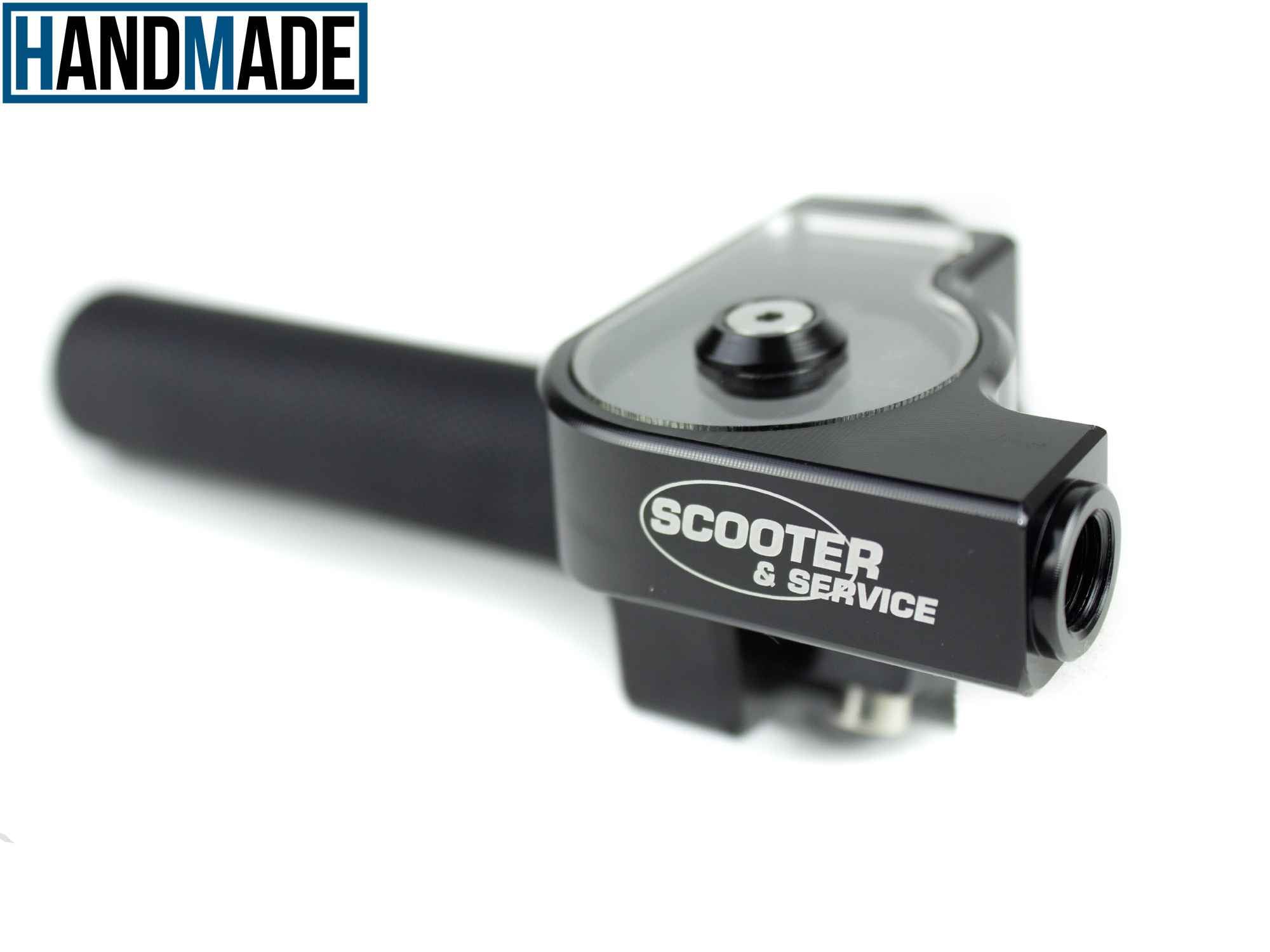 Kurzhub-Gasgriff CNC Scooter & Service Kurzhub-Gasgriff CNC schwarz