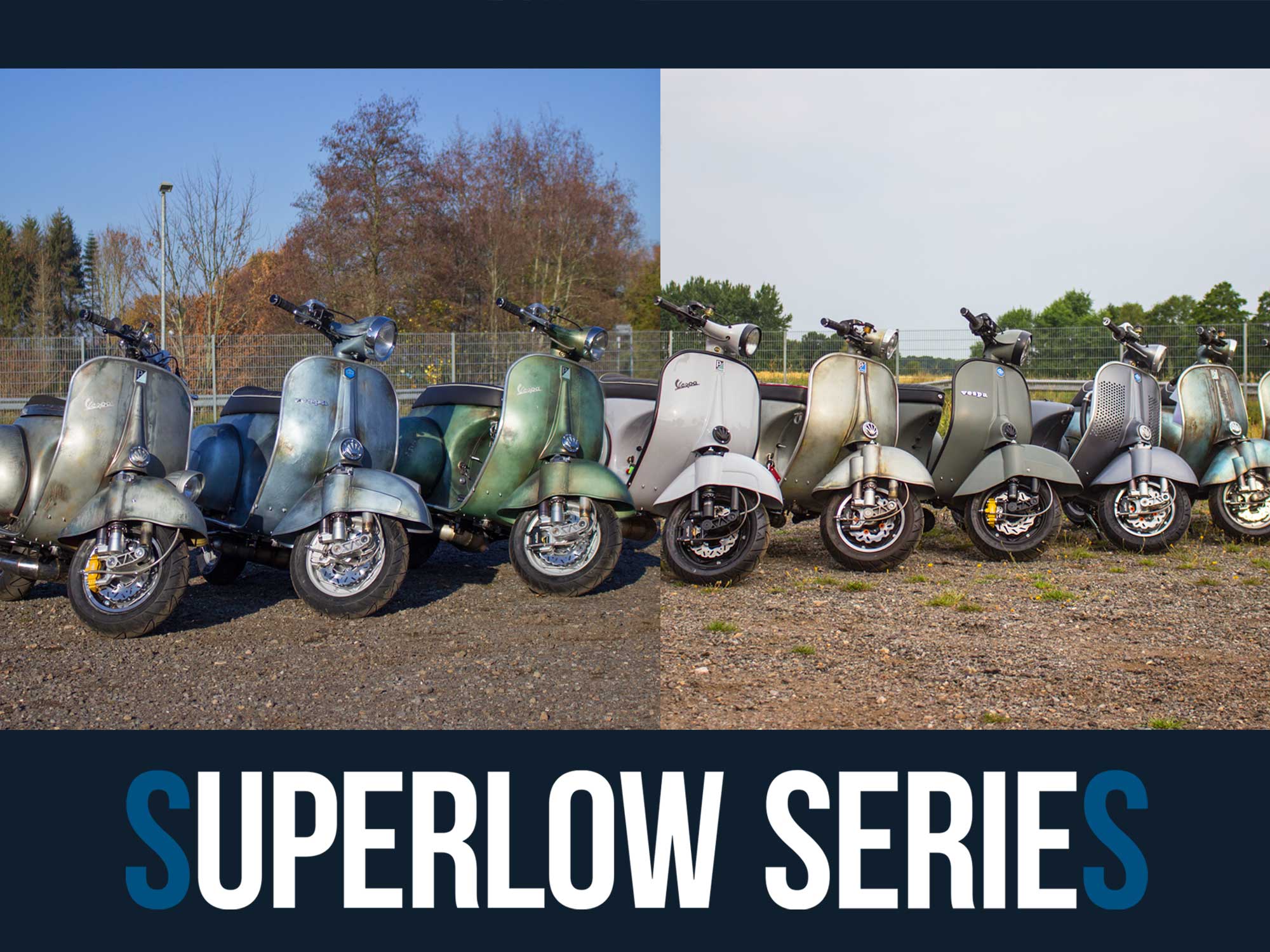Superlow Series Custom Vespa Konfigurator