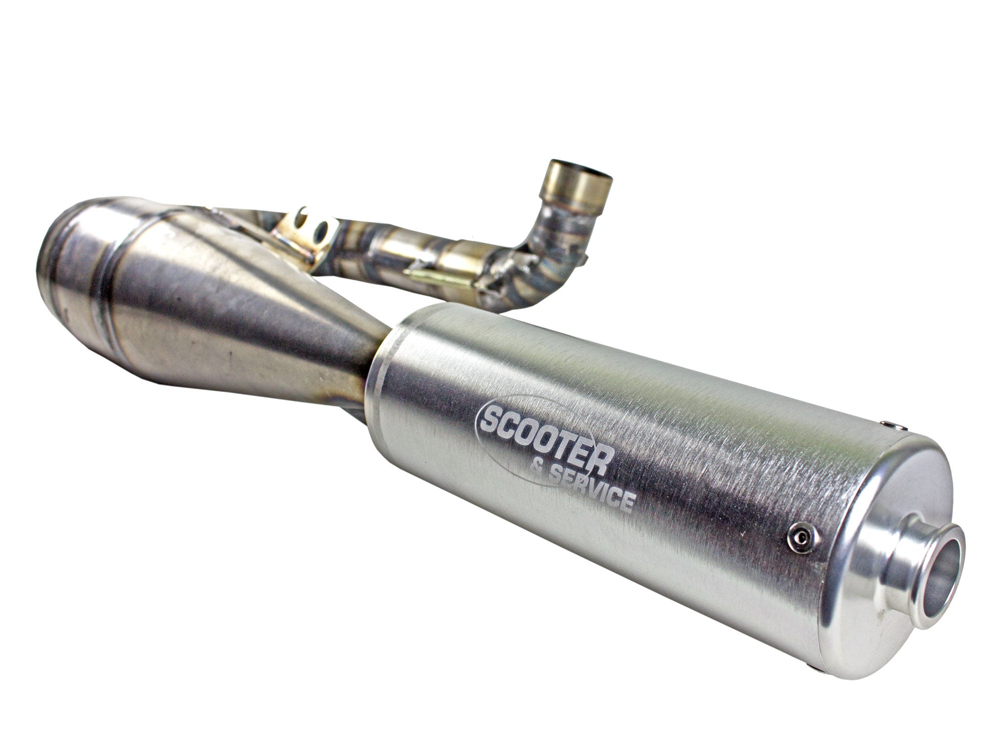 Auspuff BFA Motori 306ccm Scooter & Service Scooter & Service Edelstahl ohne Innendämmung