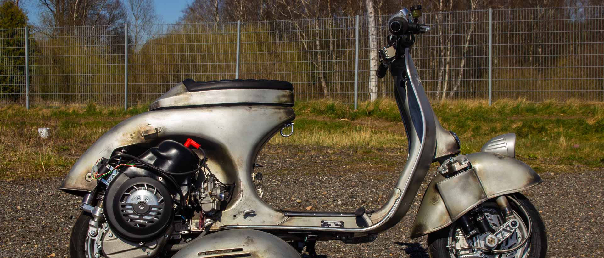 Custom Vespa Conversion BFA 288 Classic Racer