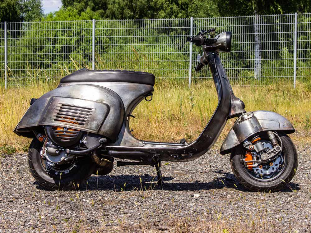 Custom Vespa Conversion BFA 306ccm Rawstyle