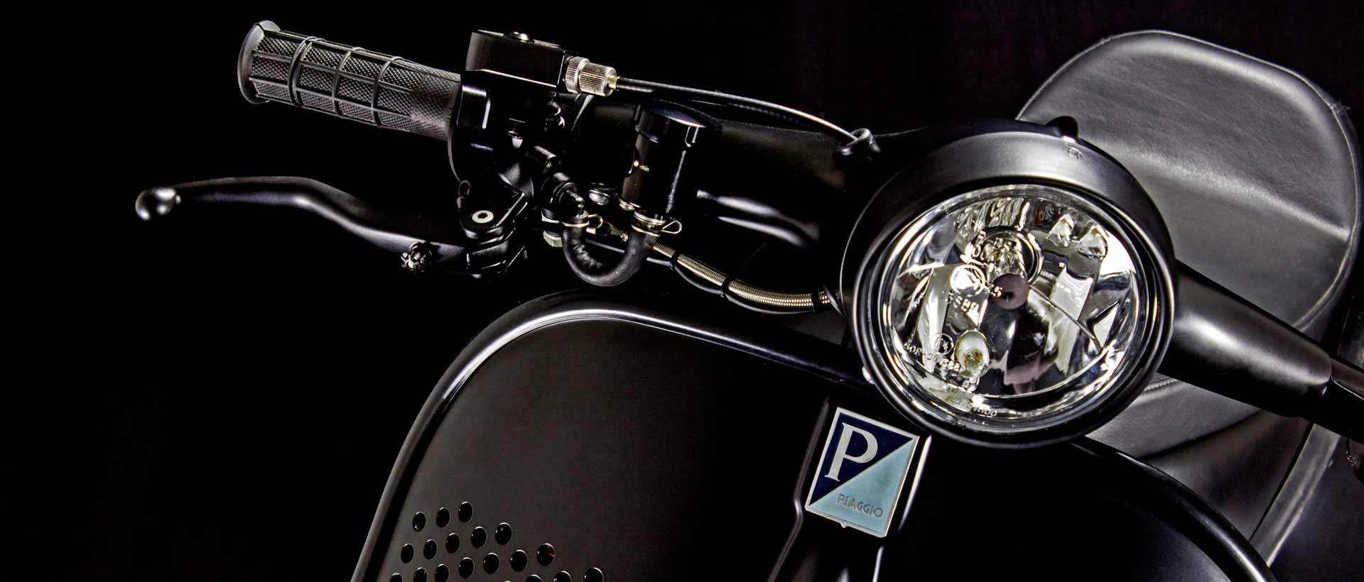 Custom Vespa Conversion PS 240 Lenker