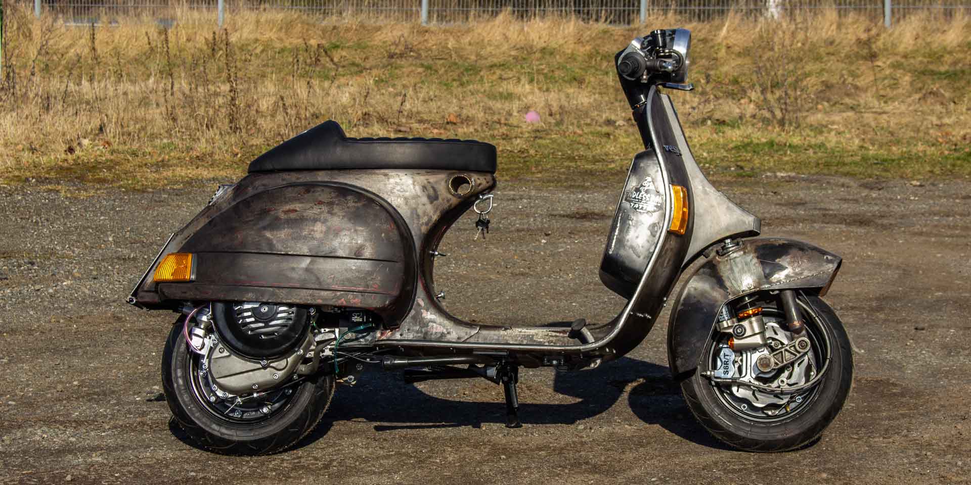 Custom Vespa PX 288ccm mit BFA 288 Motor - verbaute Komponenten
