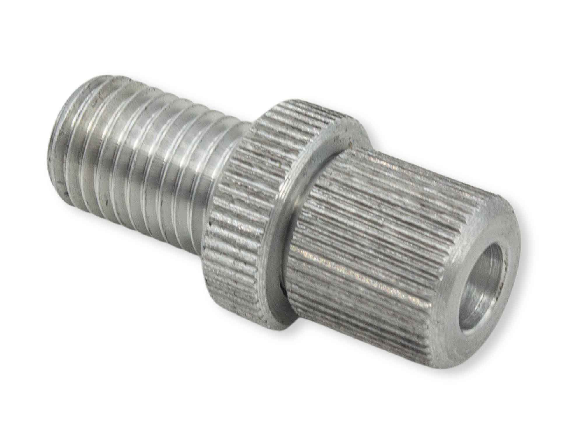 Einstellschraube Gasgriff cnc mit M10x1,25mm Gewinde