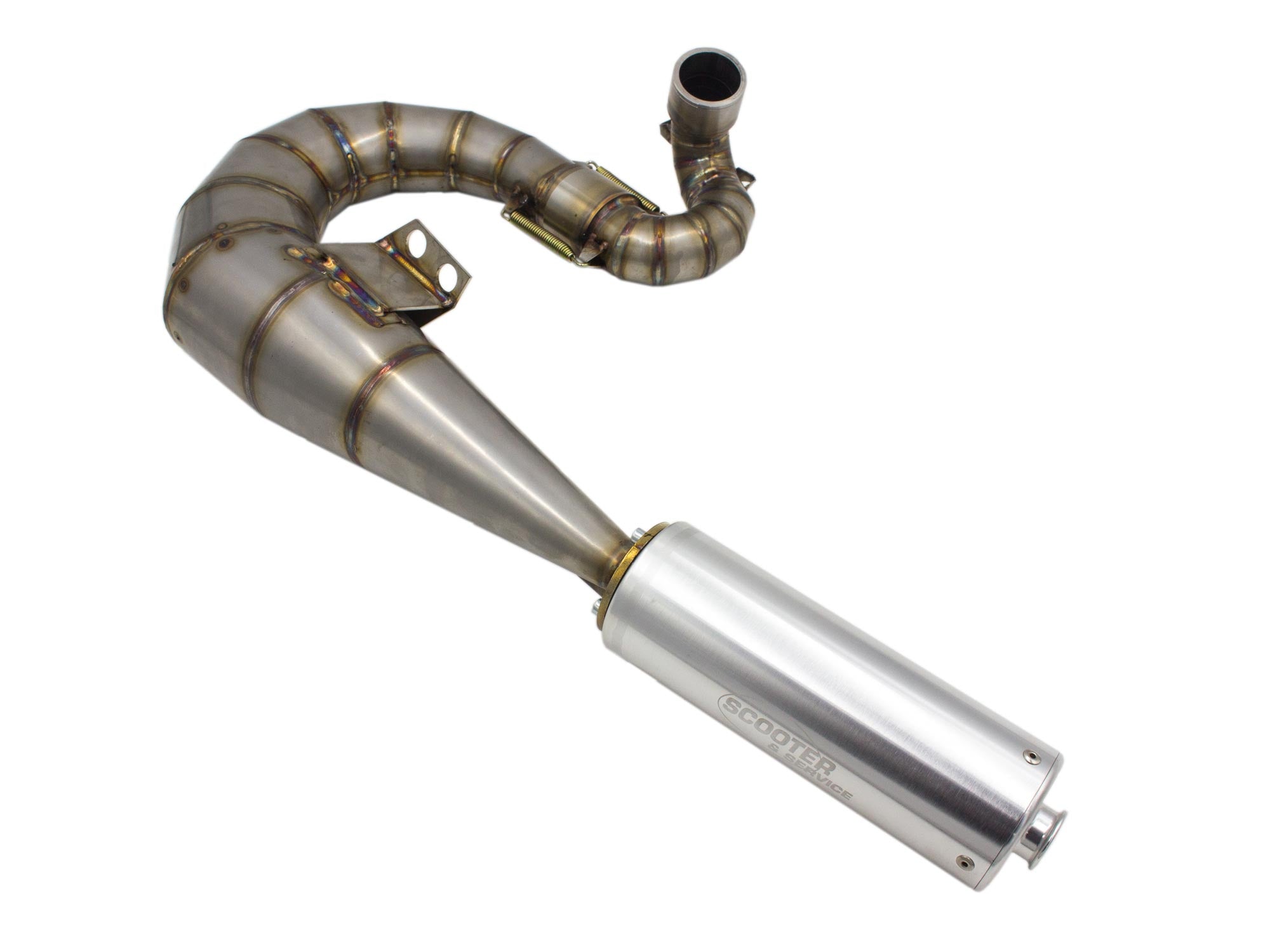 Auspuff PX 200 Scooter & Service Quattrini / BFA 244 Scooter & Service