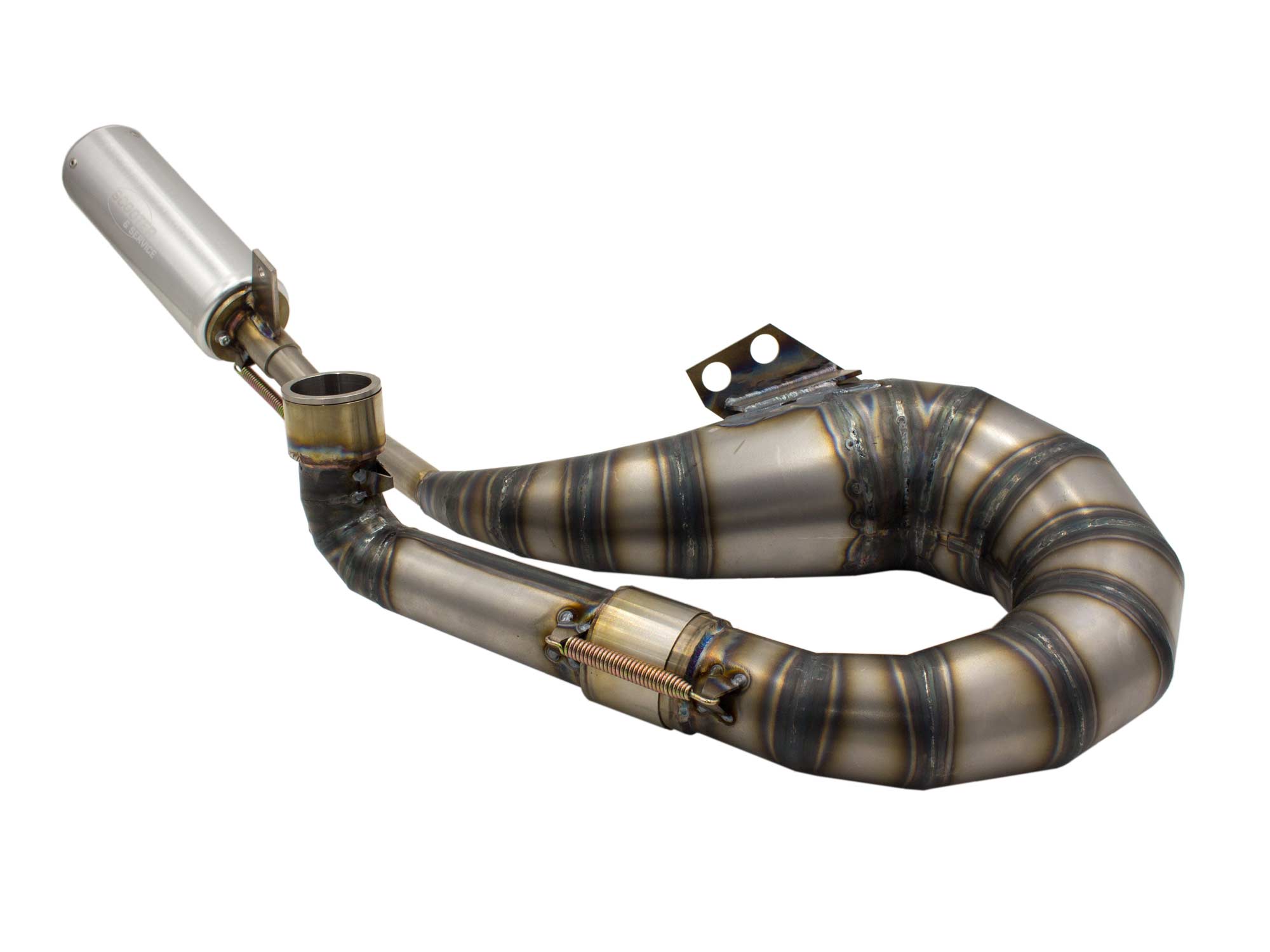 Auspuff PX 200 Scooter & Service für Quattrini M232-260ccm Righthand Scooter & Service