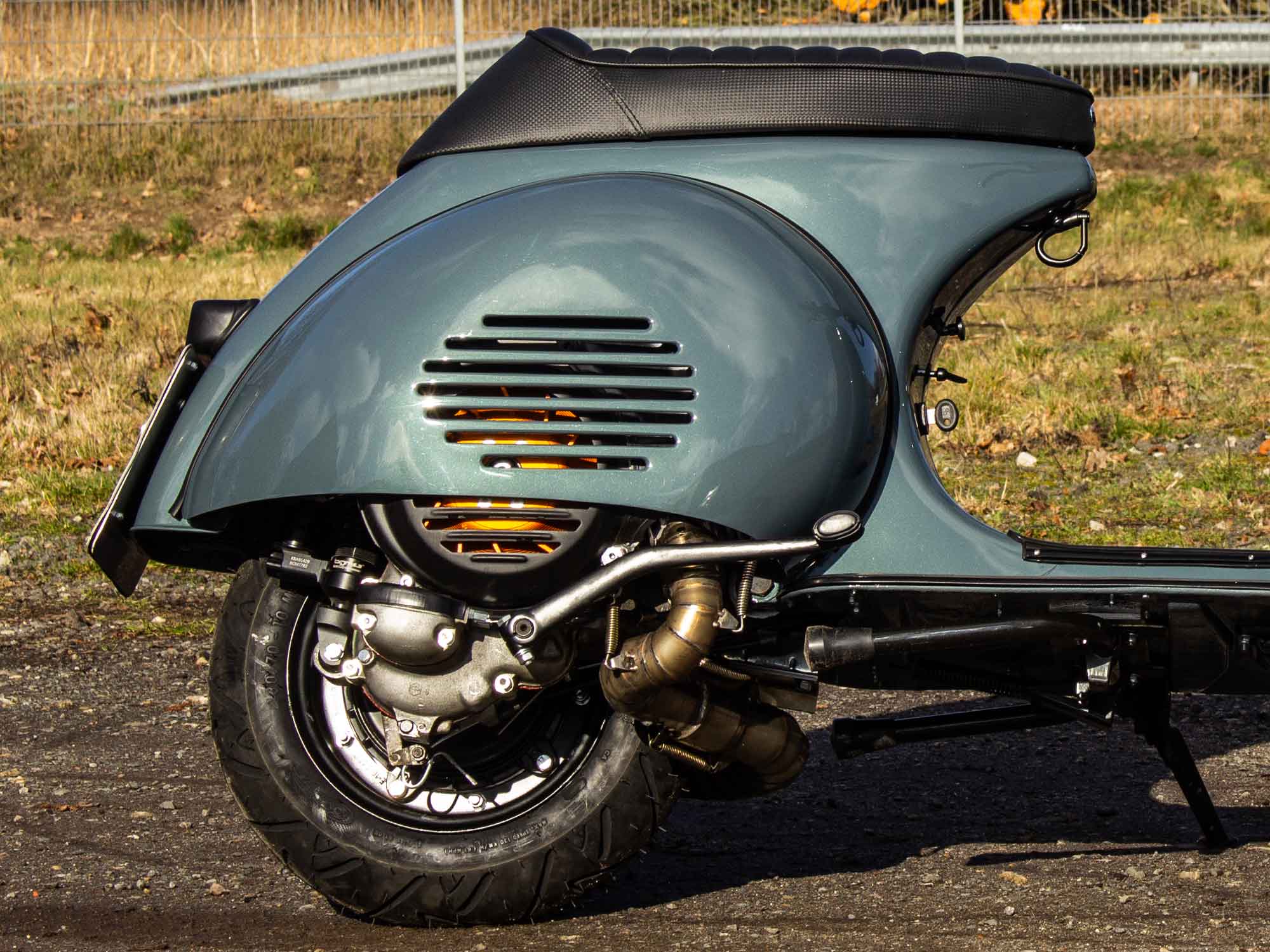 Vespa GS 3 Heck-Umbau auf Basis einer PX Karosse