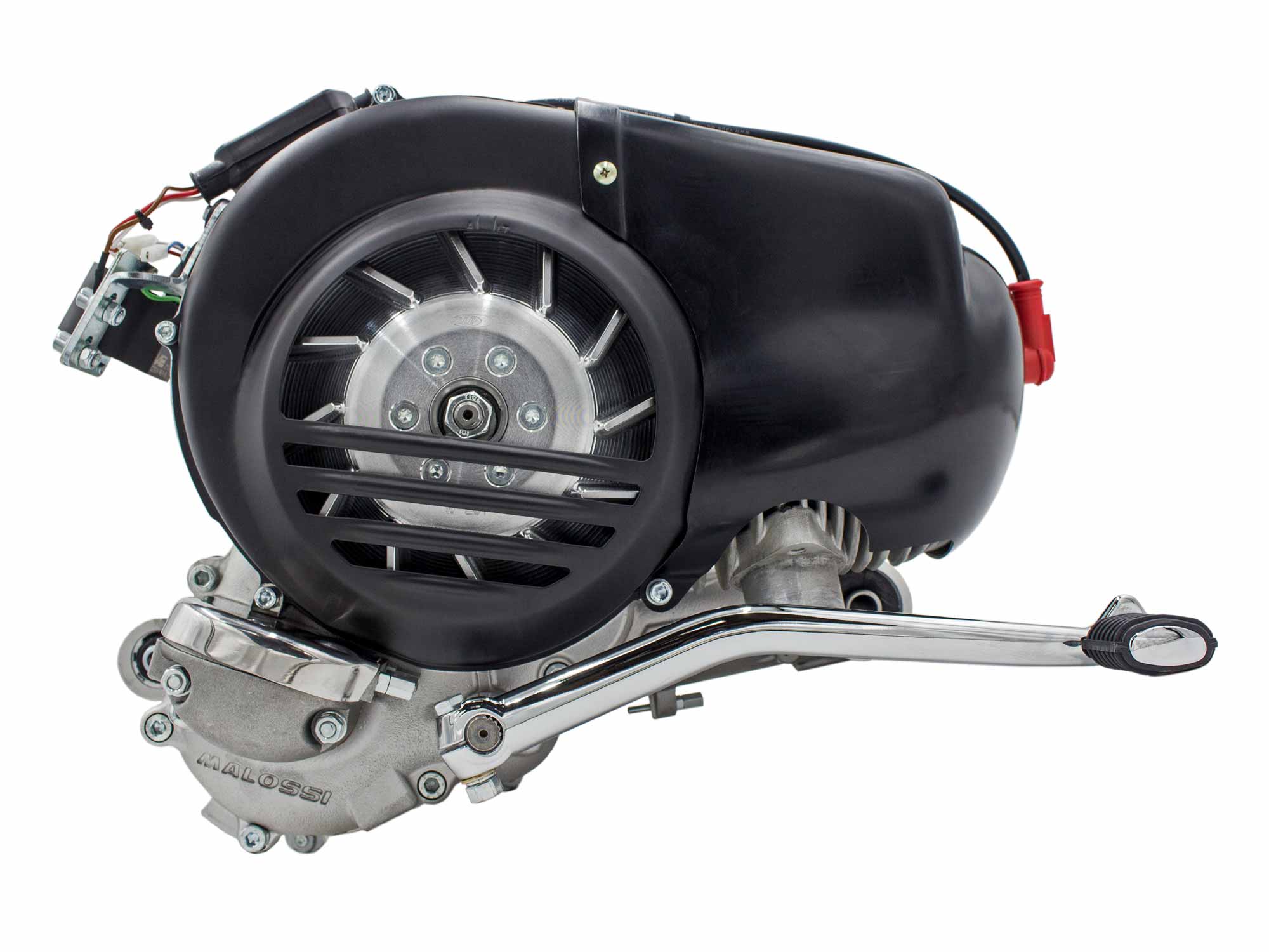 Vespa PX Motor Quattrini 244ccm mit Malossi Motorgehäuse