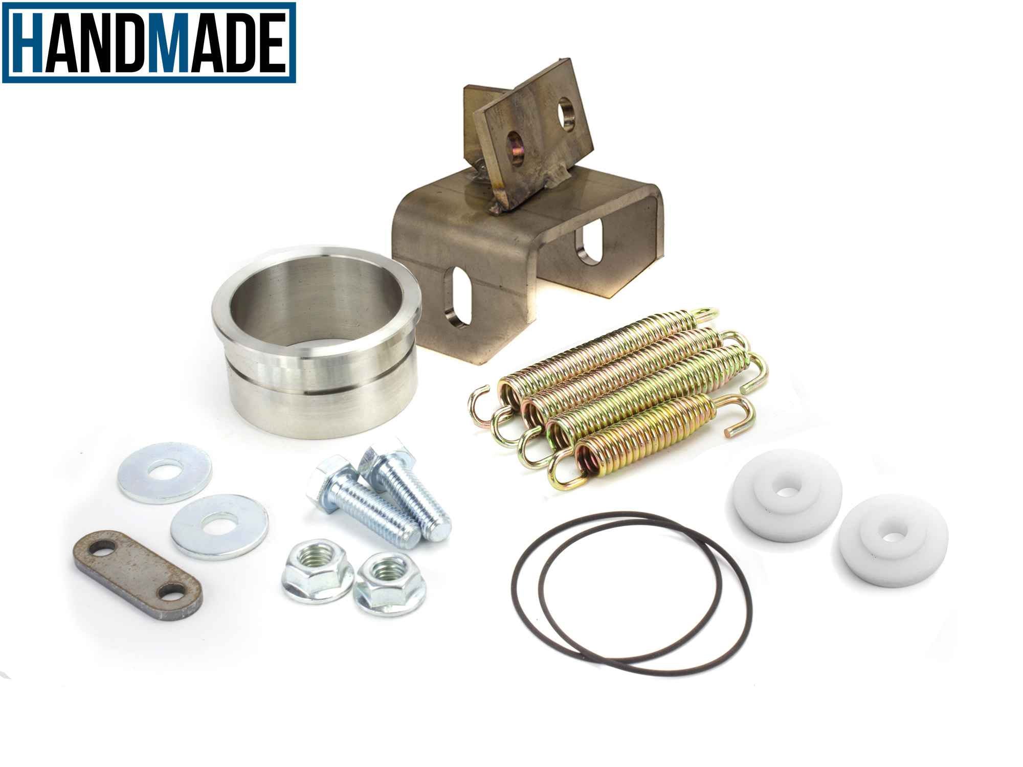 Handgefertigter Vespa Auspuff Scooter & Service - Anbauteile und Halterung