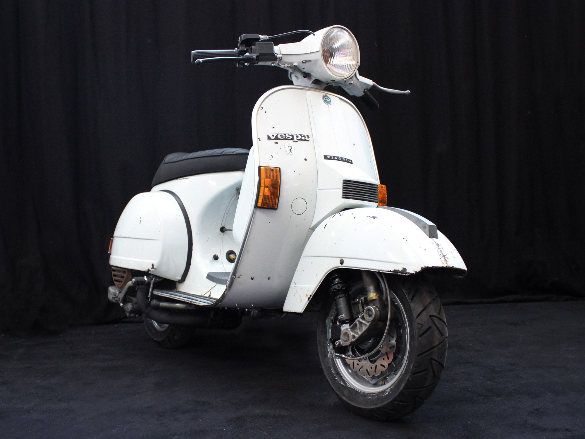 Vespa Tuning PX 200 mit 221ccm Malossi Motor und Scheibenbremse