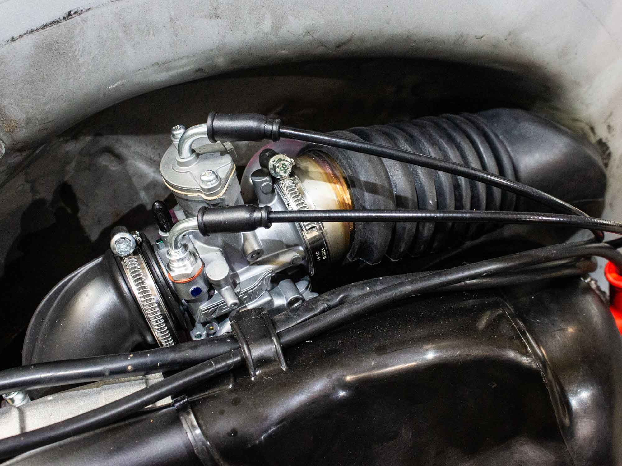 Adapter Vergaser-Ansaugbalg Vespa Largeframe