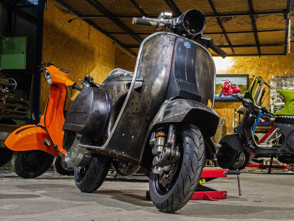 Vespa PX 288 Rawstyle Conversion