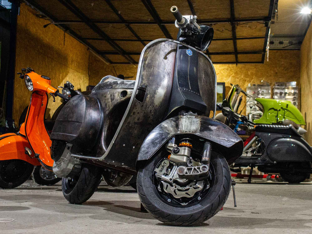 Vespa PX 288 Rawstyle Conversion