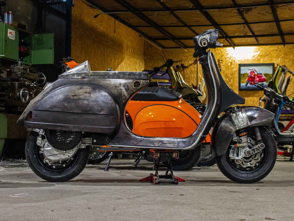 Vespa PX 288 Rawstyle Conversion