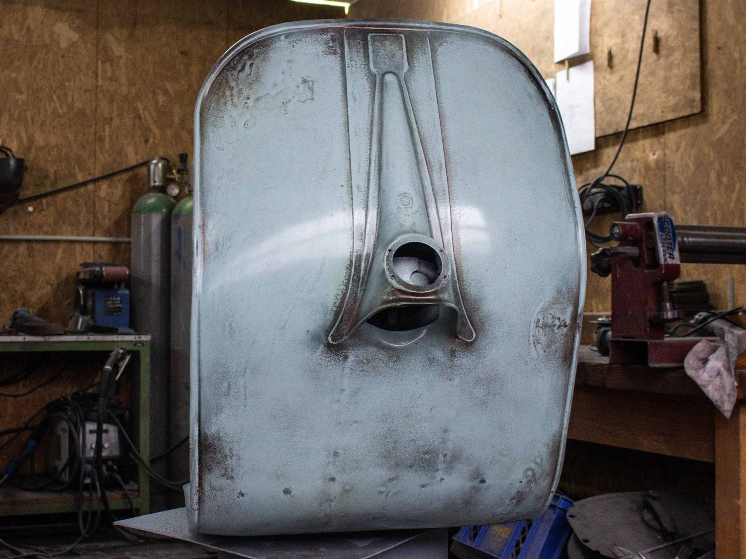 Superlow Series Rawstyle Scooter & Service Piaggio Grigio Celeste Chiaro 840