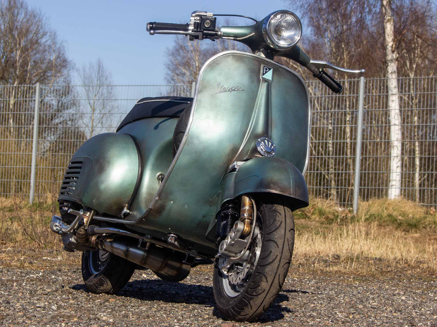 Superlow Series Rawstyle Scooter & Service Blue-Green Vintage Rawstyle