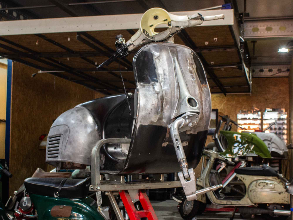 Vespa GS 160 conversion Nardo Grau