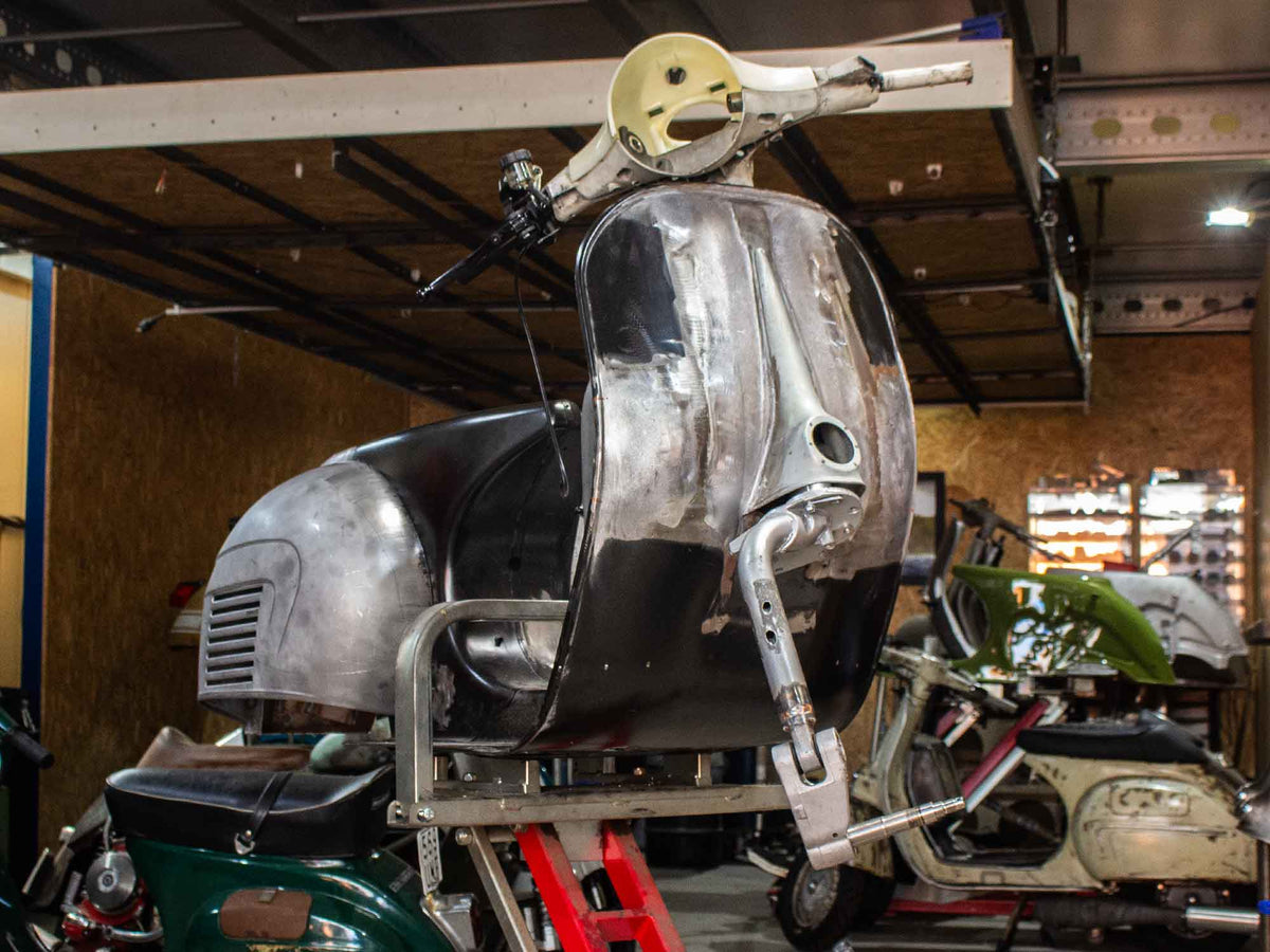 Vespa GS 160 conversion Nardo Grau