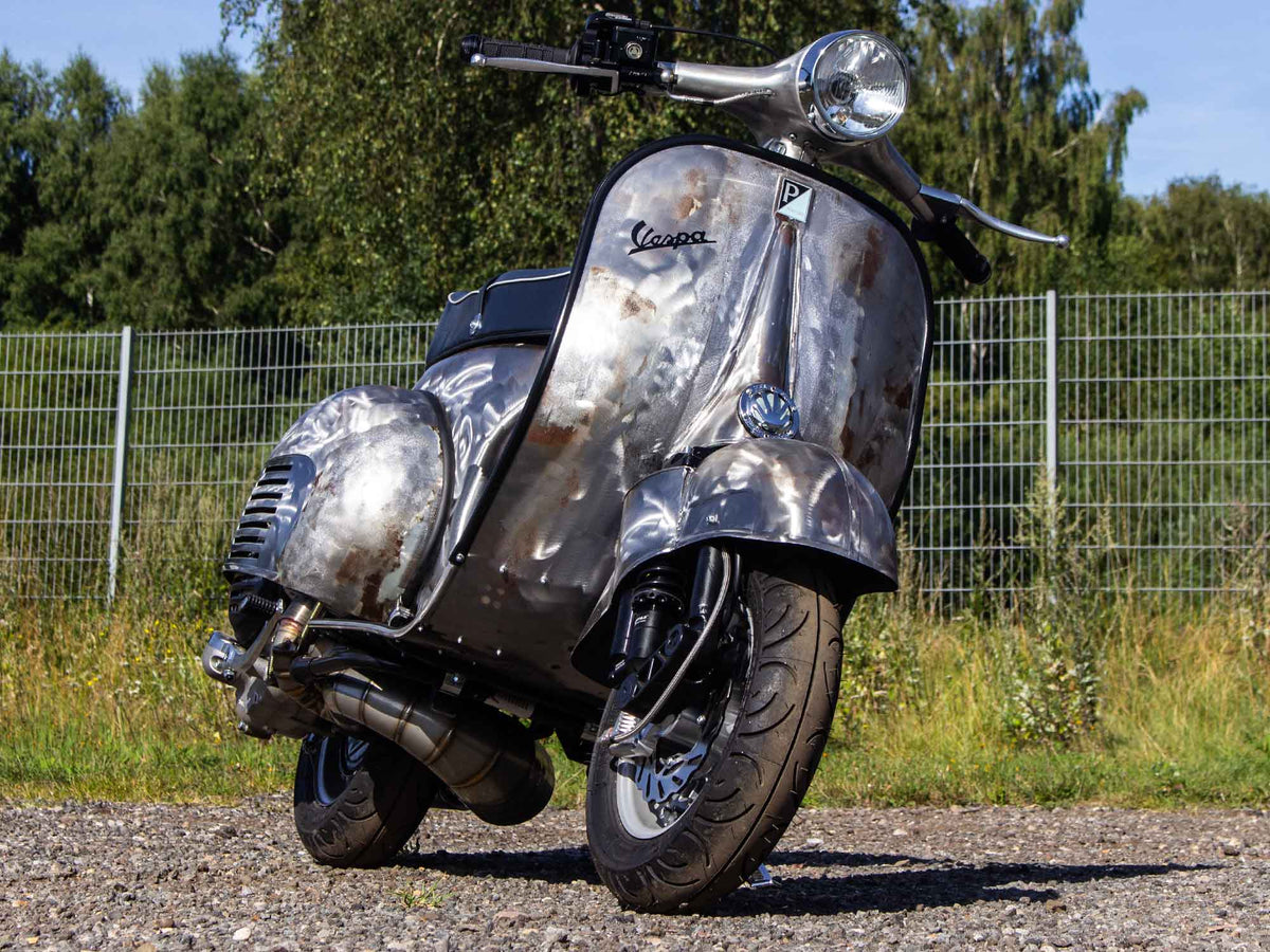 Vespa VNB 260 Raw Metal Style