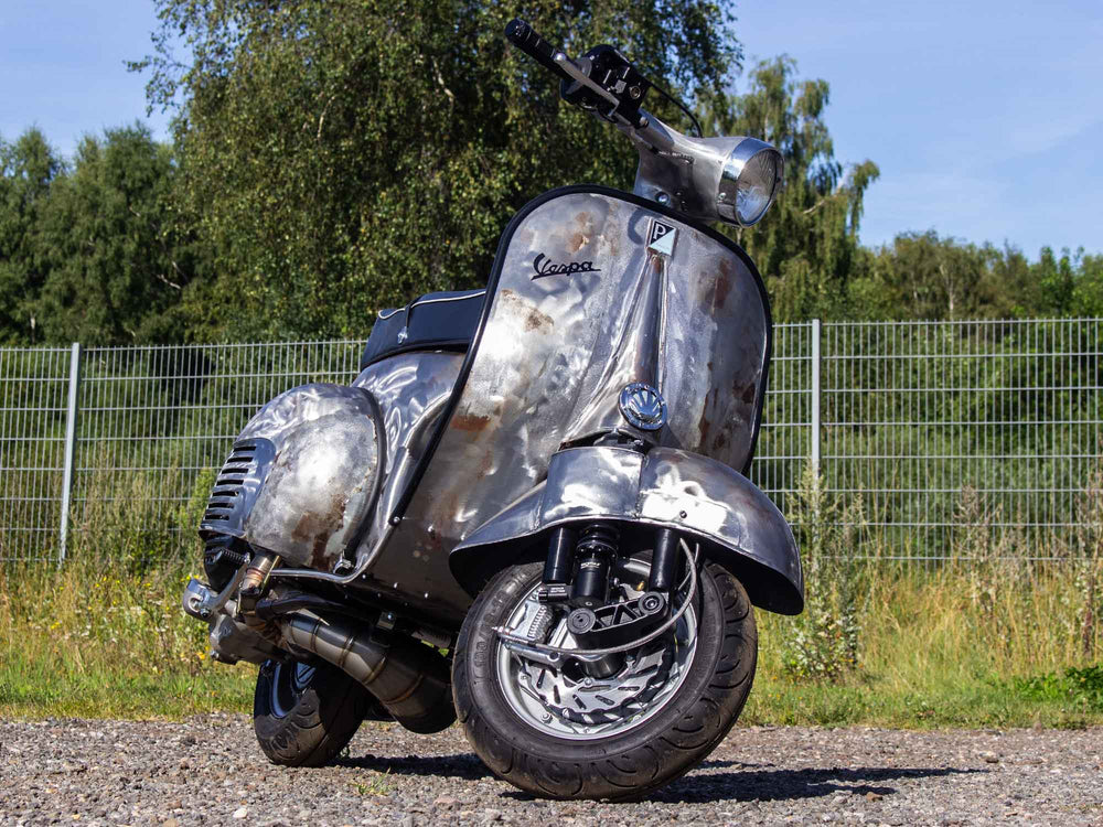Vespa VNB 260 Raw Metal Style