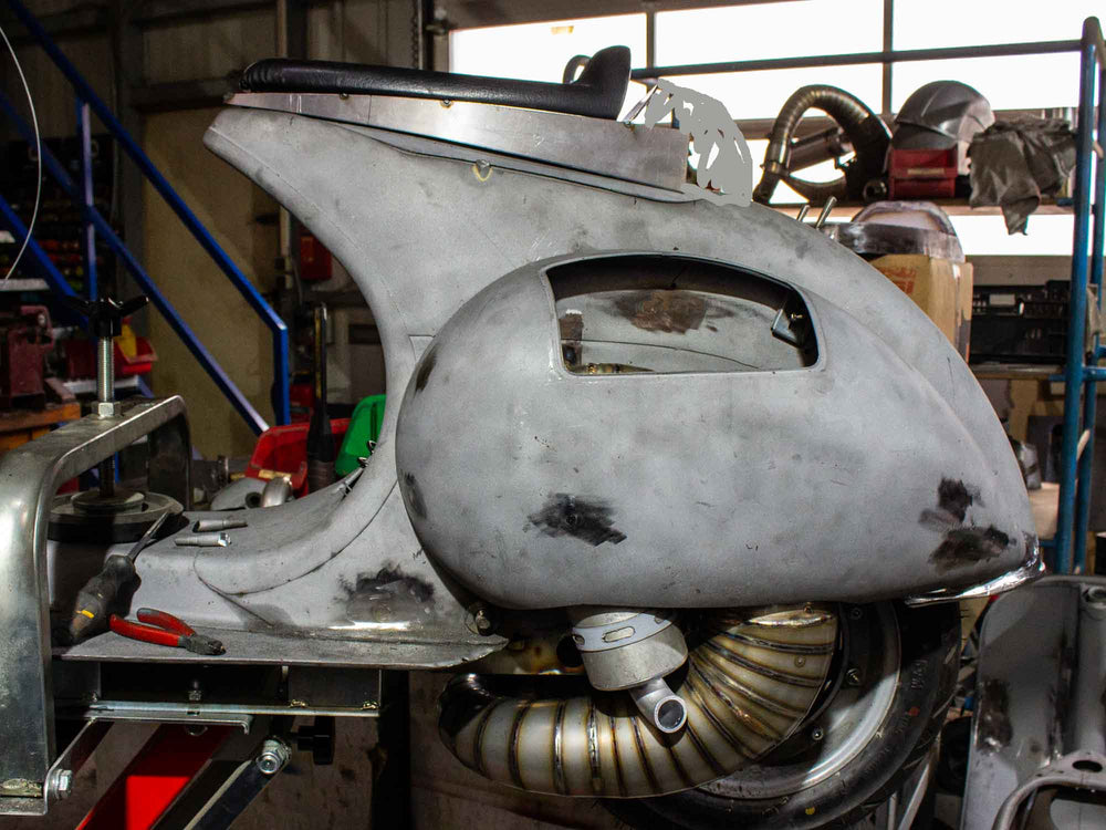 Vespa Sei Giorni Sitzbanktank ACMA Scooter & Service