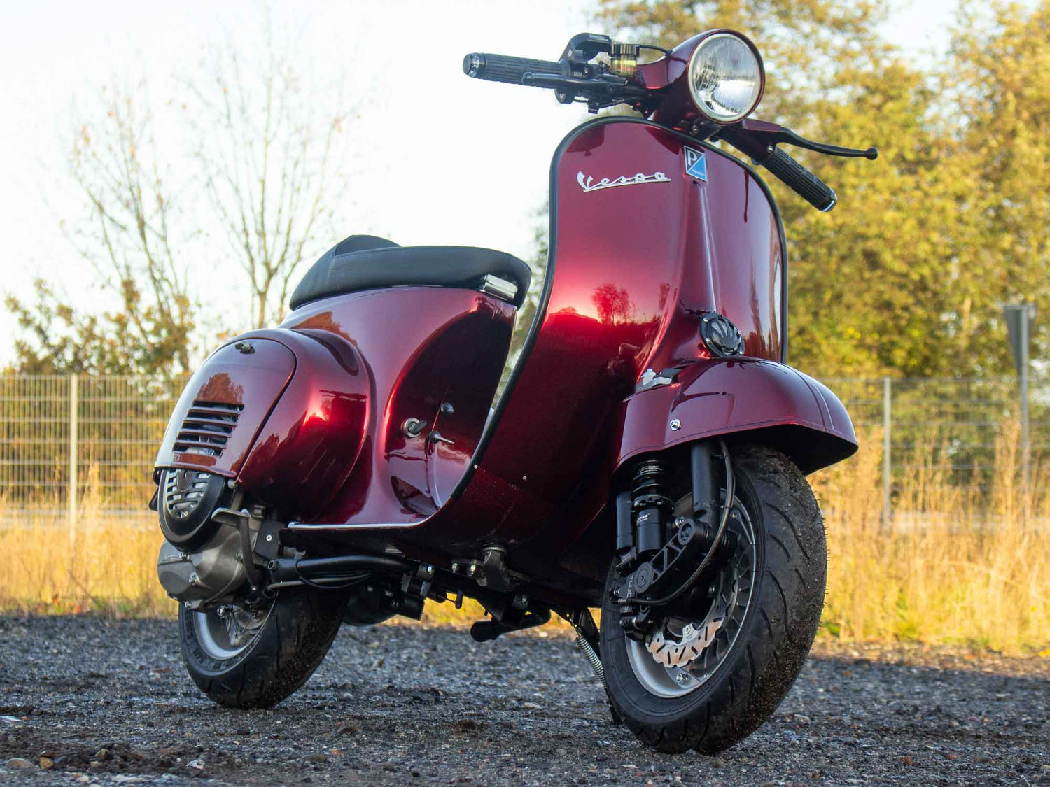 Superlow Series weitere Farben Scooter & Service Candy Apple Red