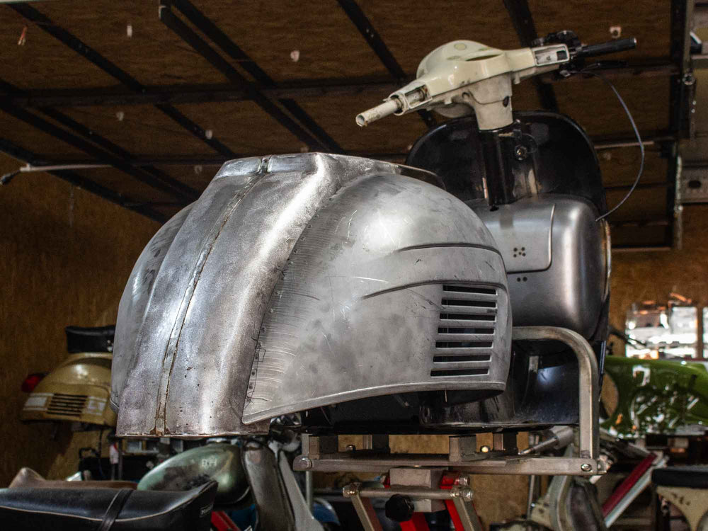 Vespa GS 160 conversion Nardo Grau