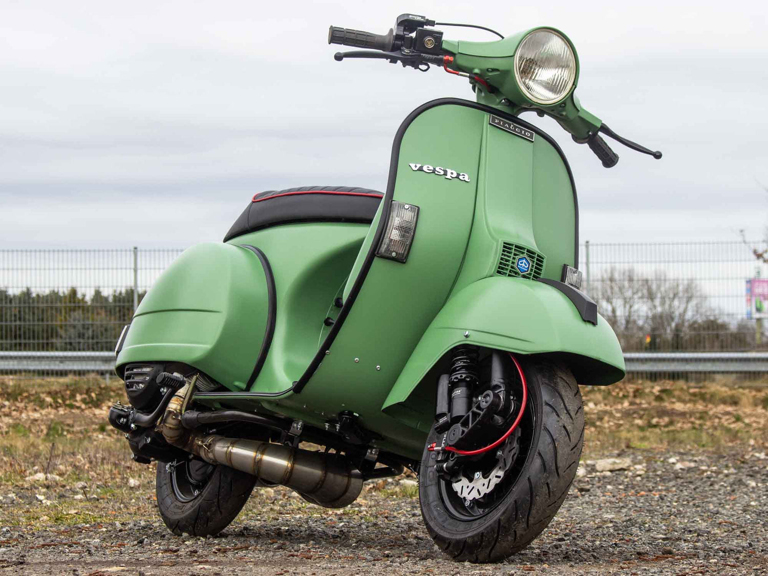 Superlow Series weitere Farben Scooter & Service Audi Reseda Grün matt