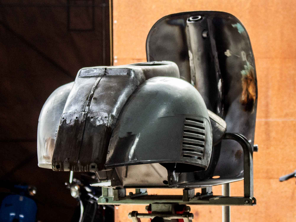 Vespa VNB 244 Nero Daytona Black