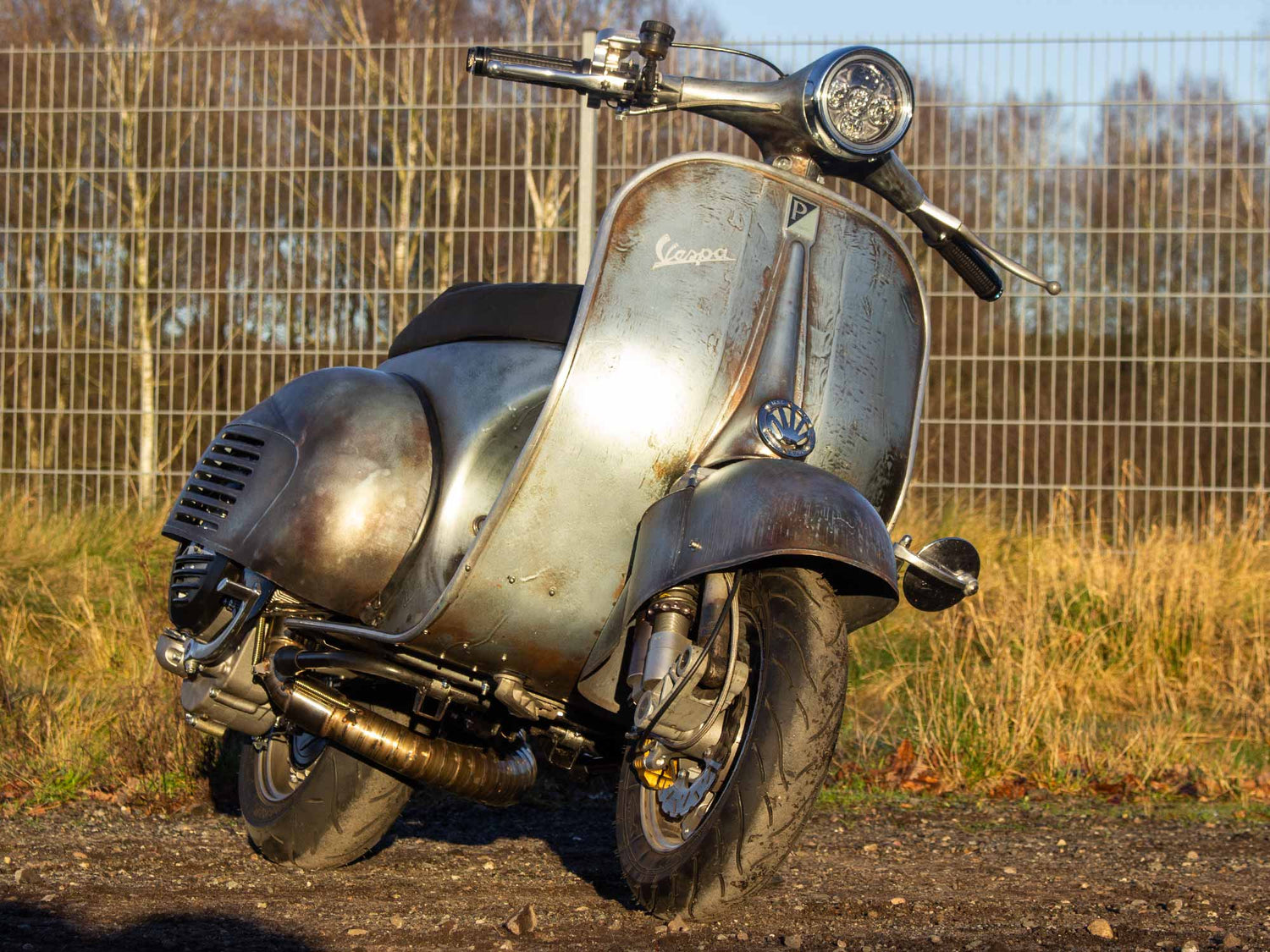 Superlow Series Rawstyle Scooter & Service Piaggio Azzurro Metallizzato 15028