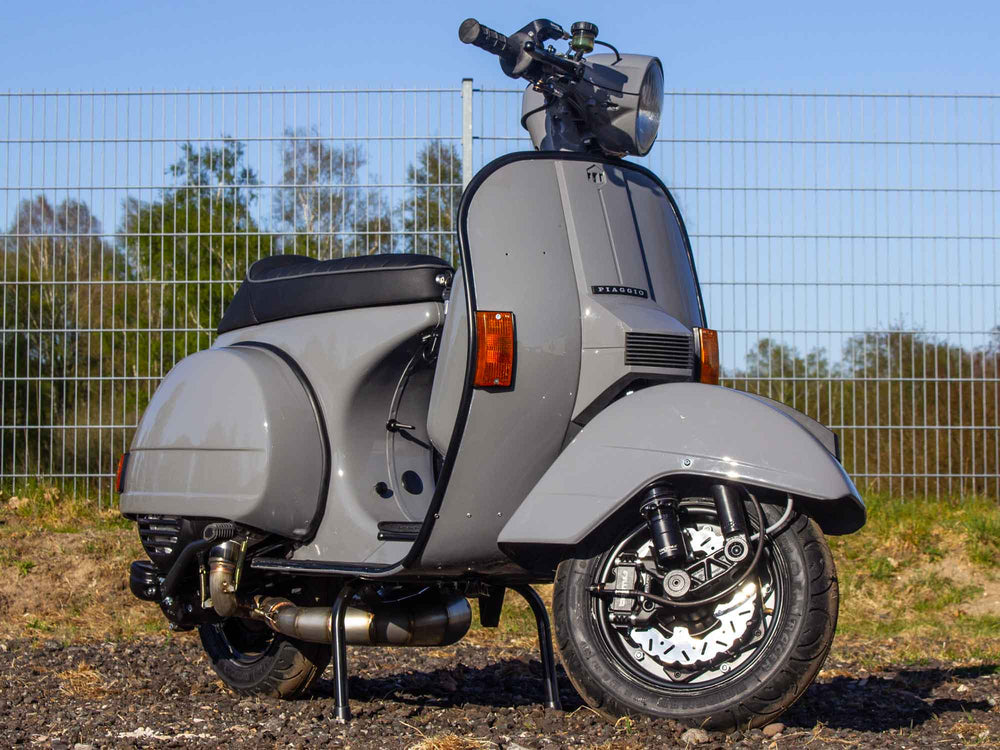 Custom Vespa PX 221 Sport Scooter & Service