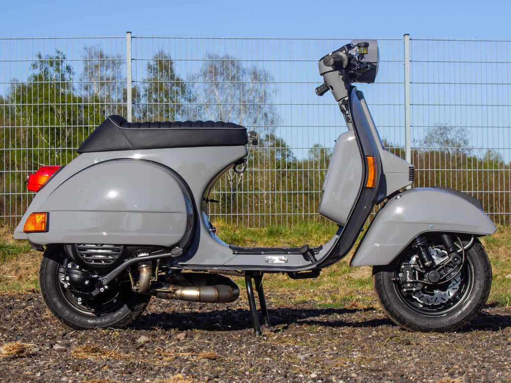 Custom Vespa PX 221 Sport Scooter & Service