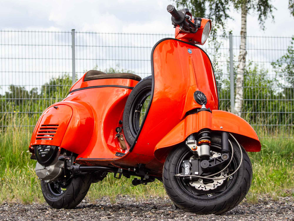 Vespa 200N Orange Scooter & Service