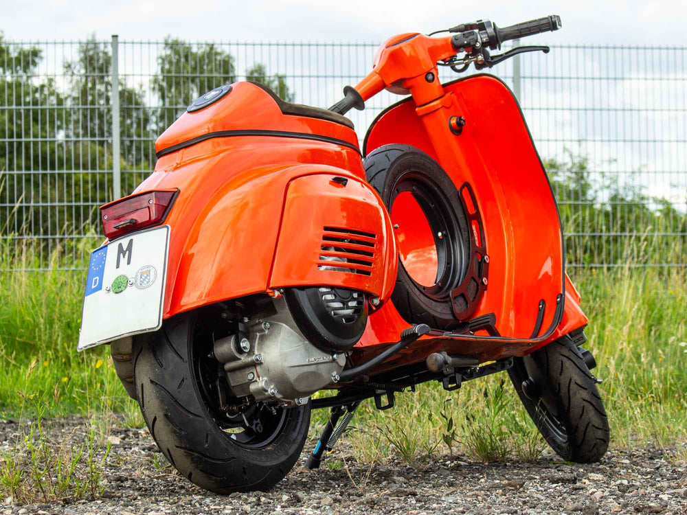 Vespa 200N Orange Scooter & Service