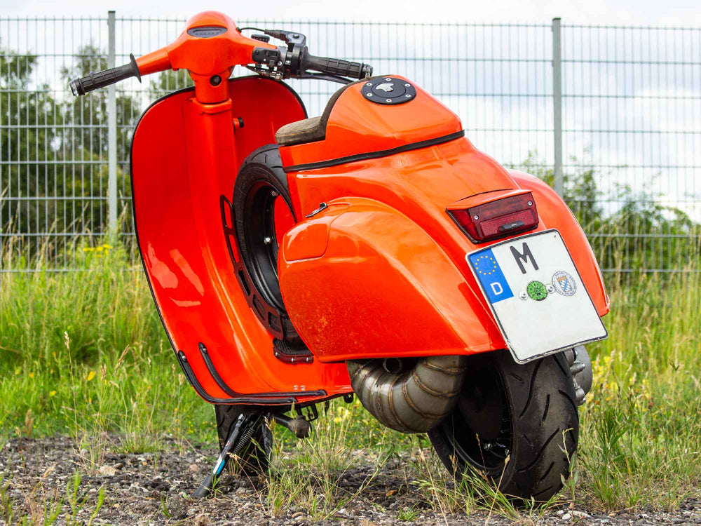 Vespa 200N Orange Scooter & Service