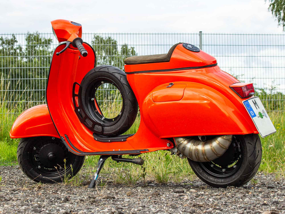 Vespa 200N Orange Scooter & Service