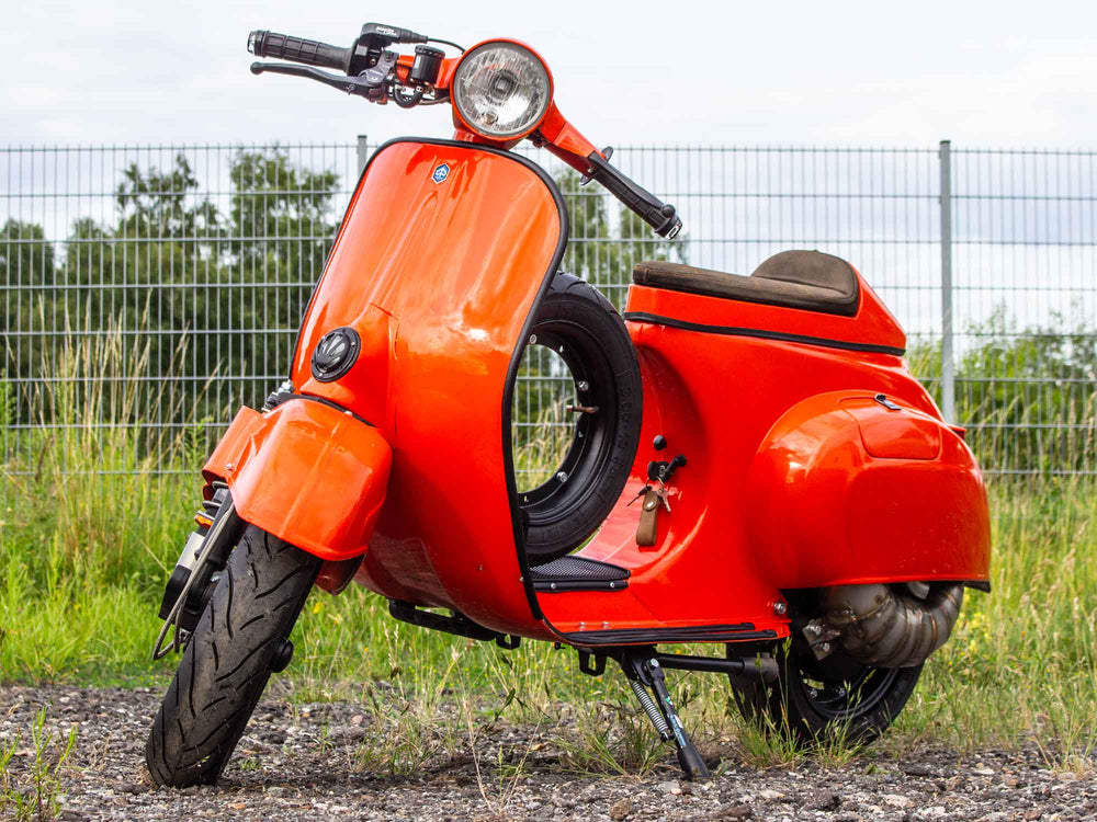 Vespa 200N Orange Scooter & Service