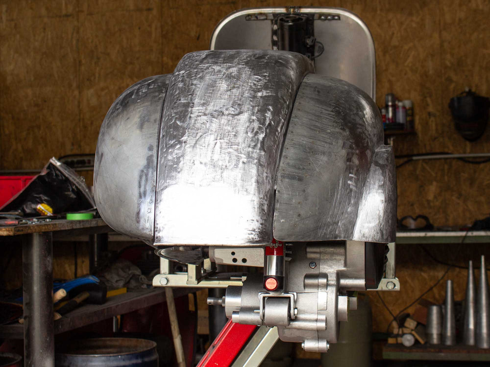 Custom Vespa Superlow GS 306 Scooter & Service