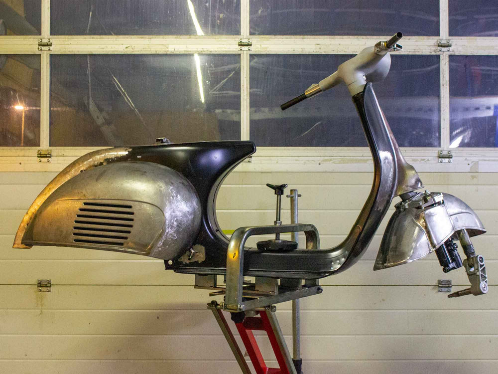Vespa PX-Wideframe Conversion Scooter & Service