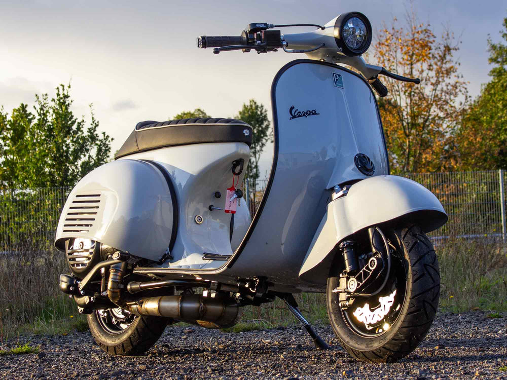 Custom Vespa VNB 244 Grigio Ametista Scooter & Service