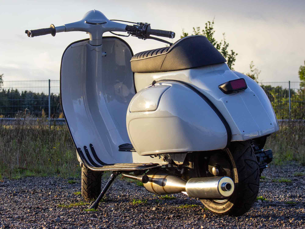 Custom Vespa VNB 244 Grigio Ametista Scooter & Service