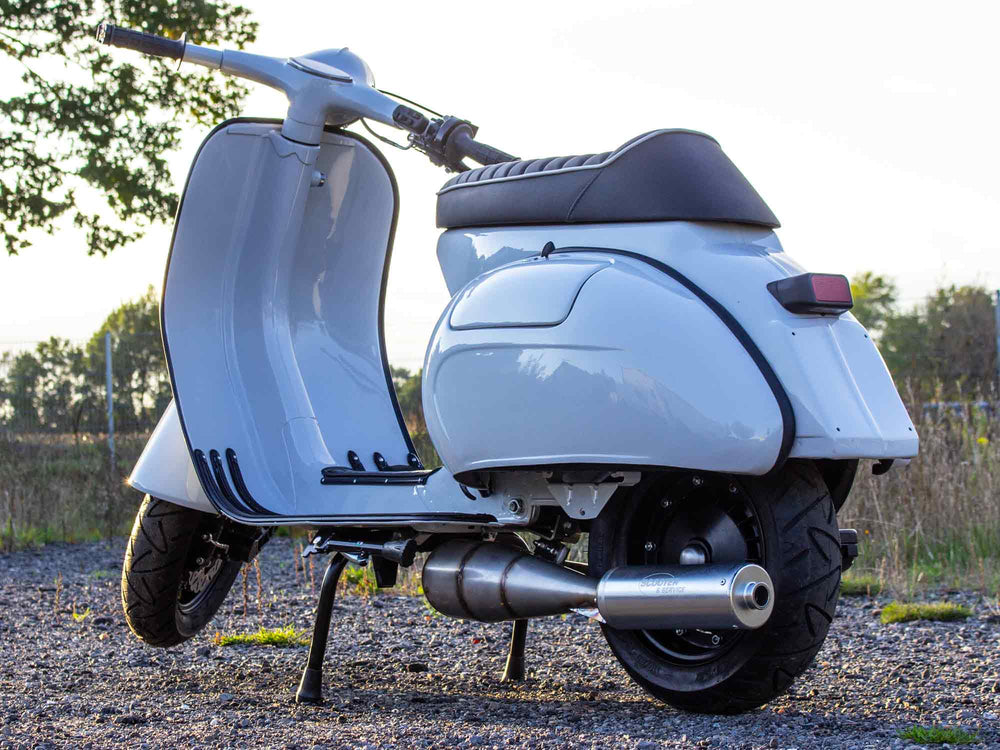 Custom Vespa VNB 244 Grigio Ametista Scooter & Service