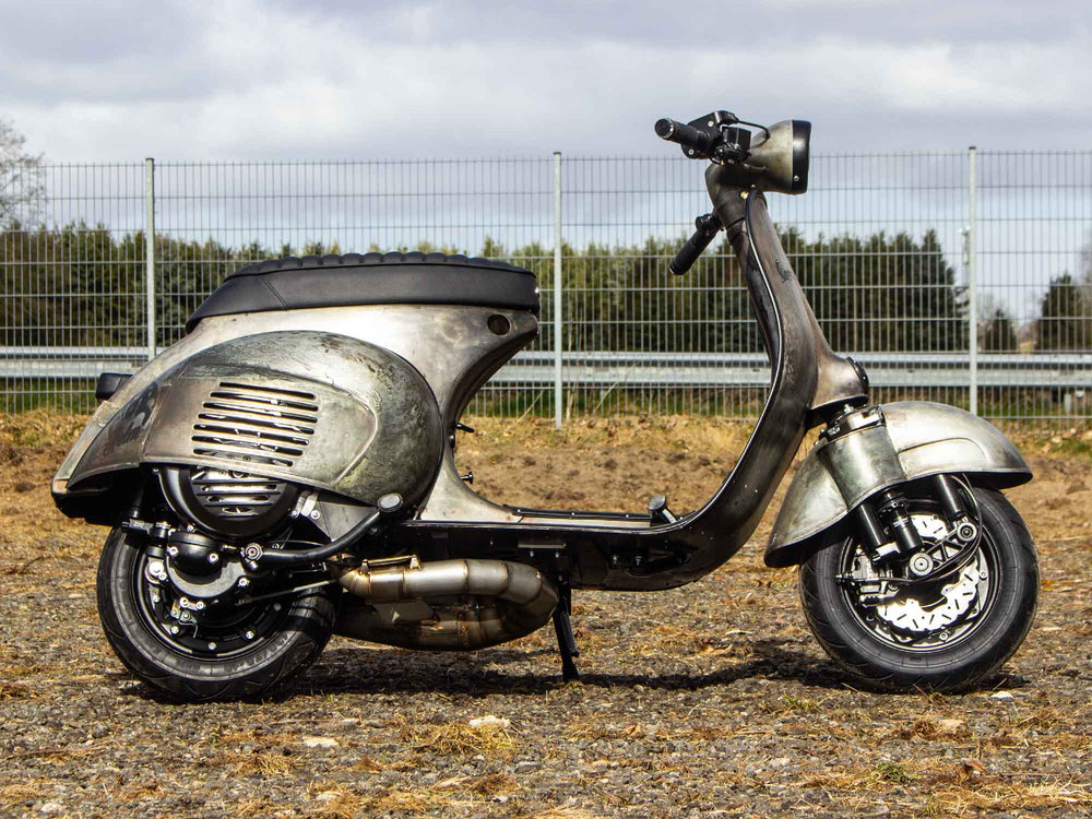 Custom Vespa VNB 306 Rawstyle Scooter & Service