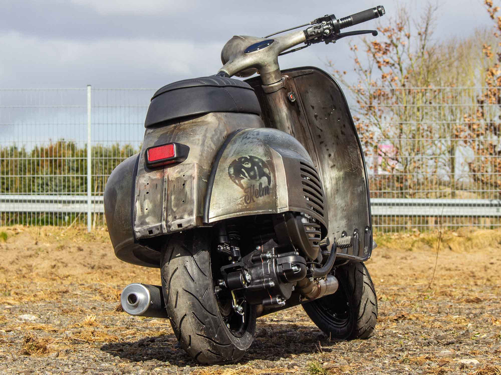 Custom Vespa VNB 306 Rawstyle Scooter & Service