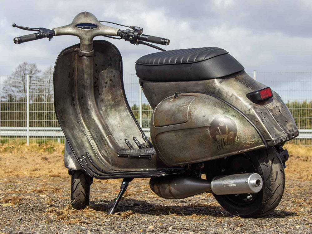 Custom Vespa VNB 306 Rawstyle Scooter & Service