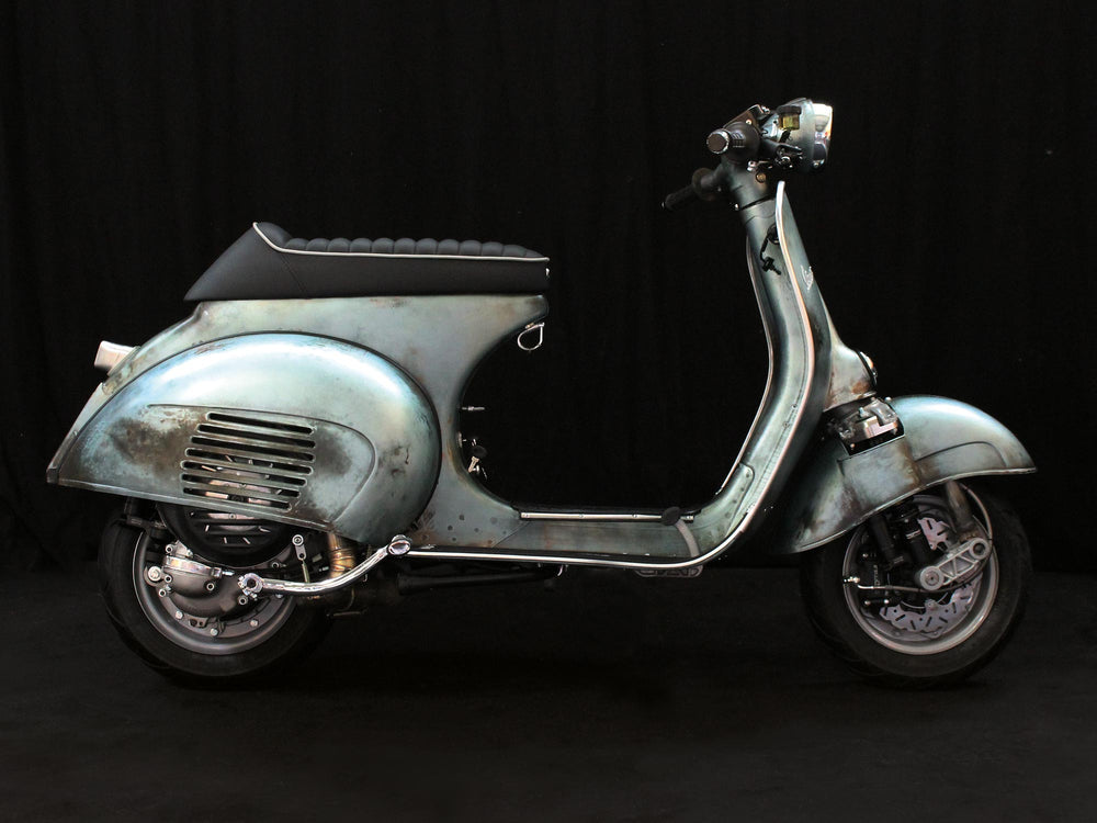 Custom Vespa VNB 260 Azzurro Metallizzato Scooter & Service