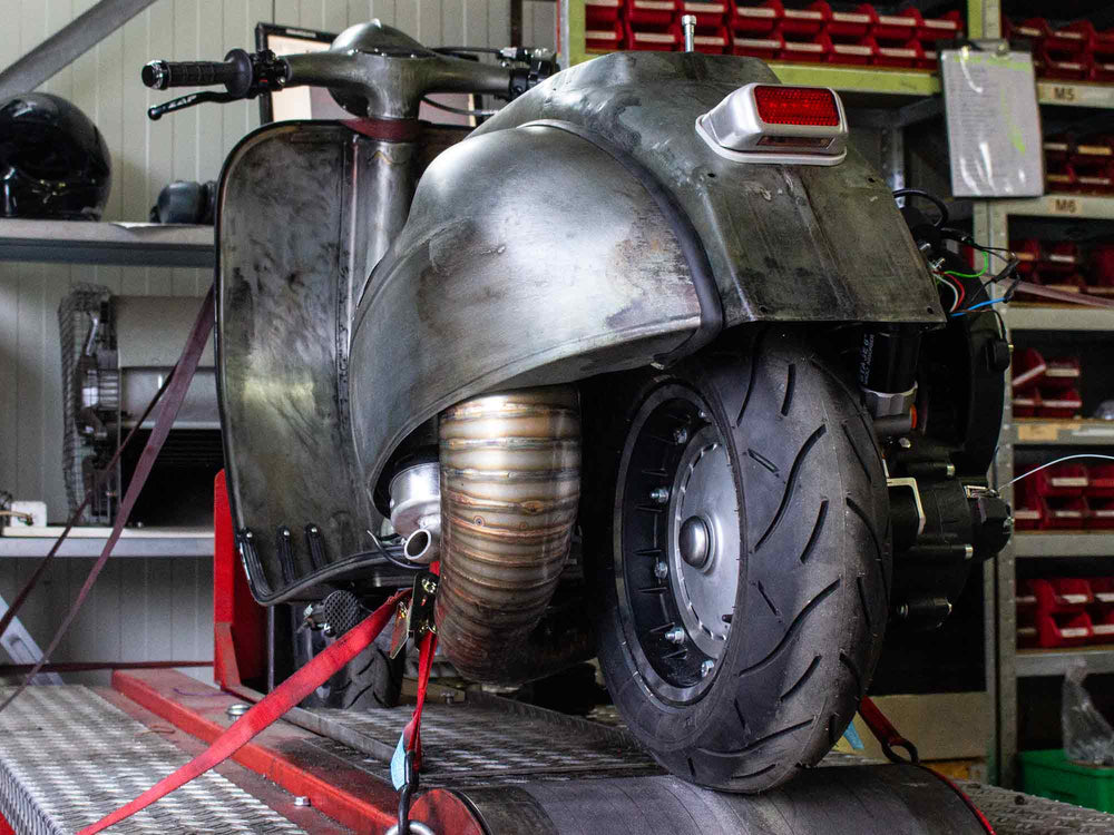 Auspuff BFA Motori 306 Scooter & Service Curley