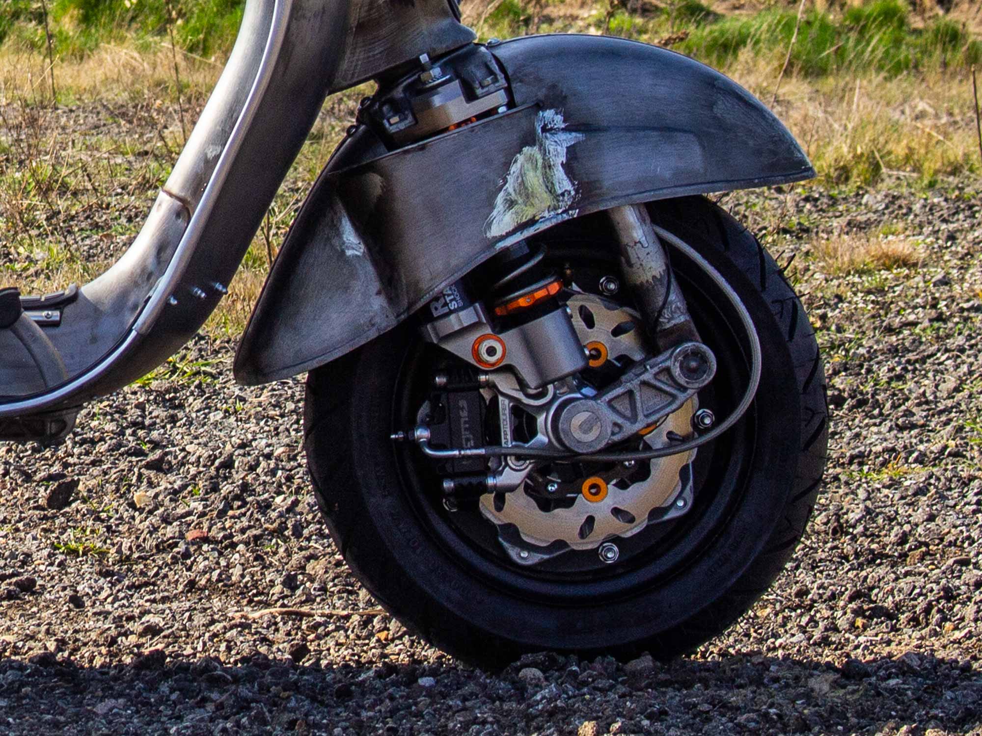 Superlow Kotflügel - V 50 Scooter & Service